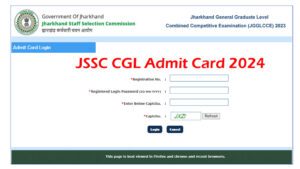 JSSC CGL Admit Card 2024