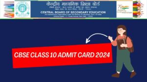 CBSE Board Exam 2024 Admit Cards